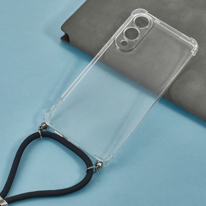 Hülle Für Samsung Galaxy S25 5g Edge Transparentes Lanyard
