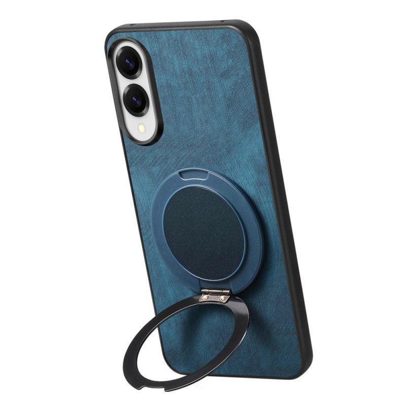 Hülle Für Samsung Galaxy S25 5g Edge Wildlederoptik Mit Drehbarem Ständer