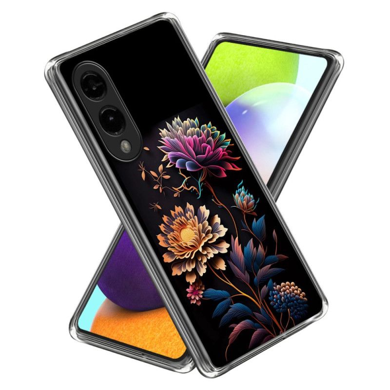 Hülle Samsung Galaxy S25 5g Edge Bunte Löwenzahnblüten
