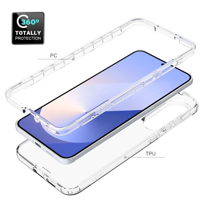 Hülle Samsung Galaxy S25 5g Edge Handyhülle 2-in-1 Transparent