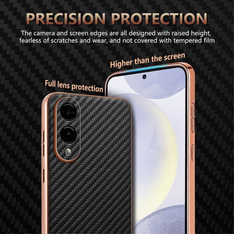 Hülle Samsung Galaxy S25 5g Edge Handyhülle Azns Kohlefaserstruktur