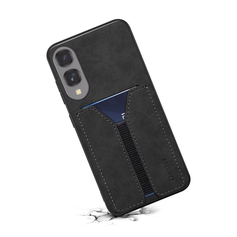 Hülle Samsung Galaxy S25 5g Edge Handyhülle Elastischer Kartenhalter