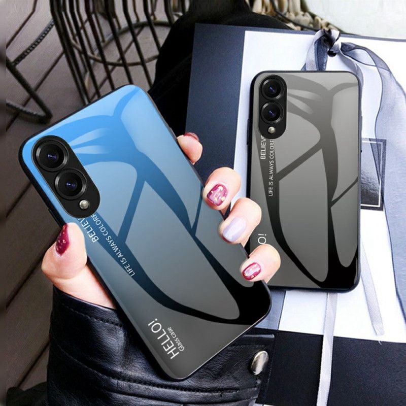 Hülle Samsung Galaxy S25 5g Edge Handyhülle Gehärtetes Glas