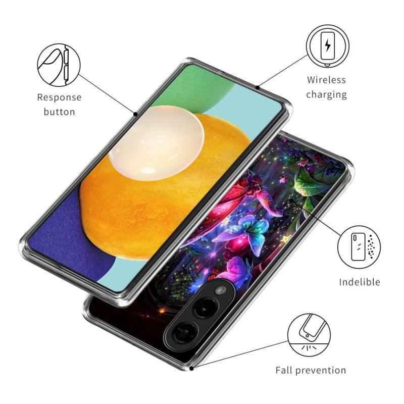 Hülle Samsung Galaxy S25 5g Edge Handyhülle Traumschmetterlinge