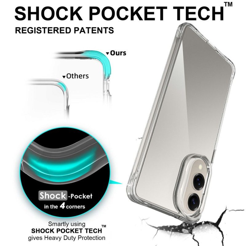 Hülle Samsung Galaxy S25 5g Edge Handyhülle Verstärktes Klarglas