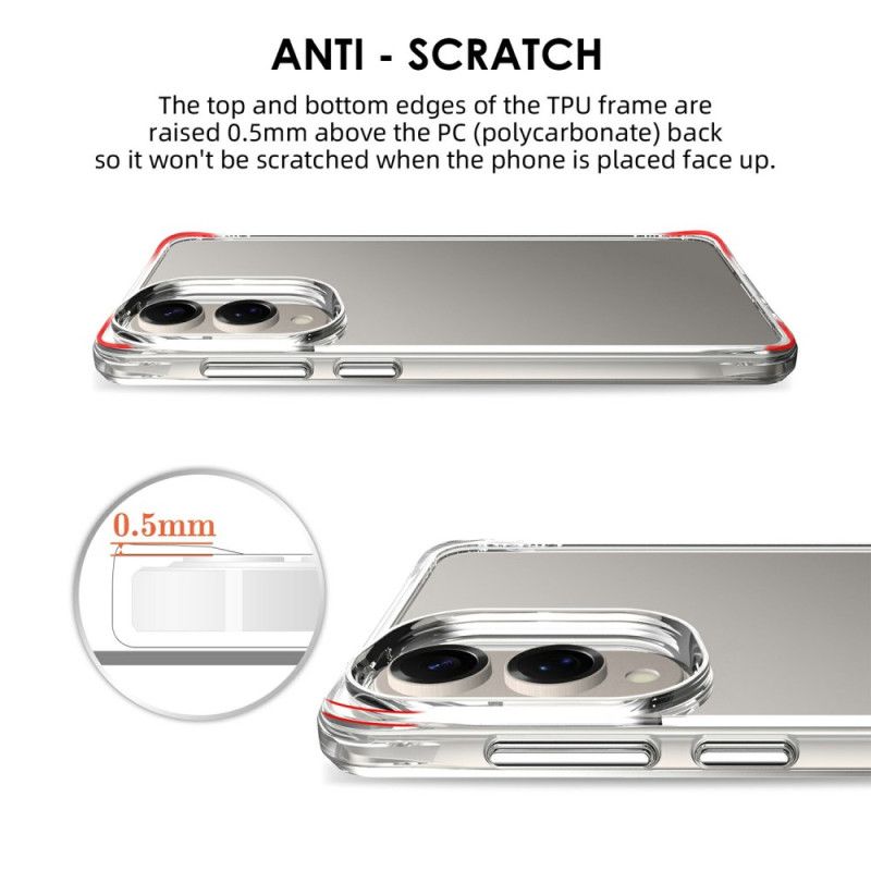 Hülle Samsung Galaxy S25 5g Edge Handyhülle Verstärktes Klarglas