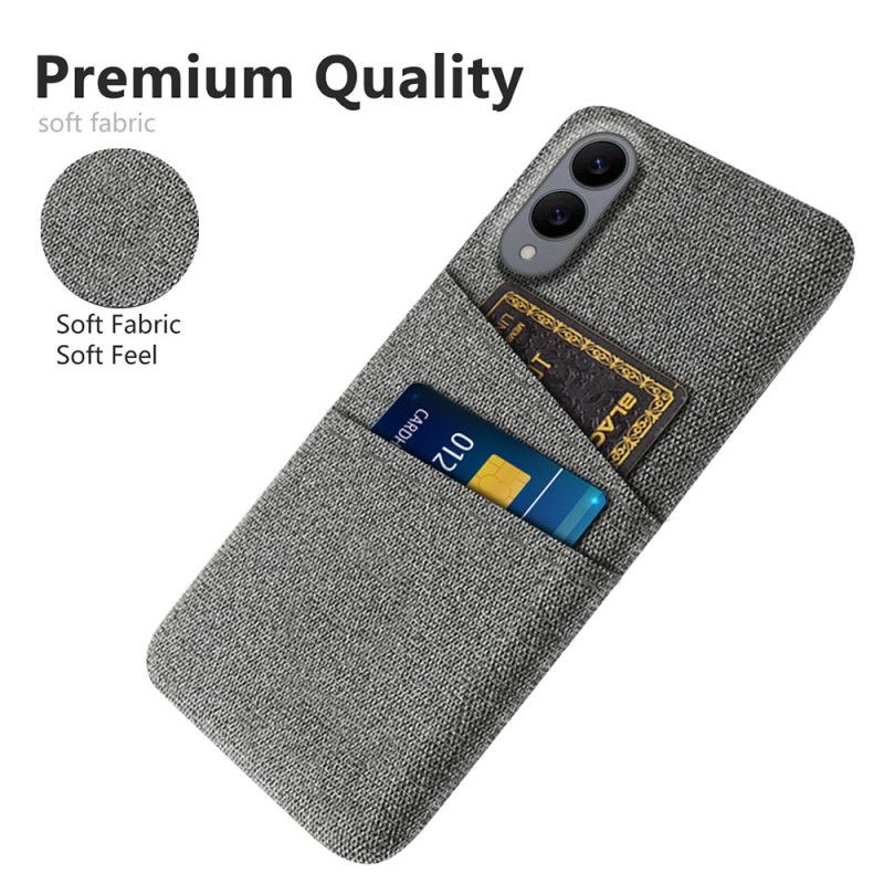 Hülle Samsung Galaxy S25 5g Edge Kartenhalter Aus Stoff