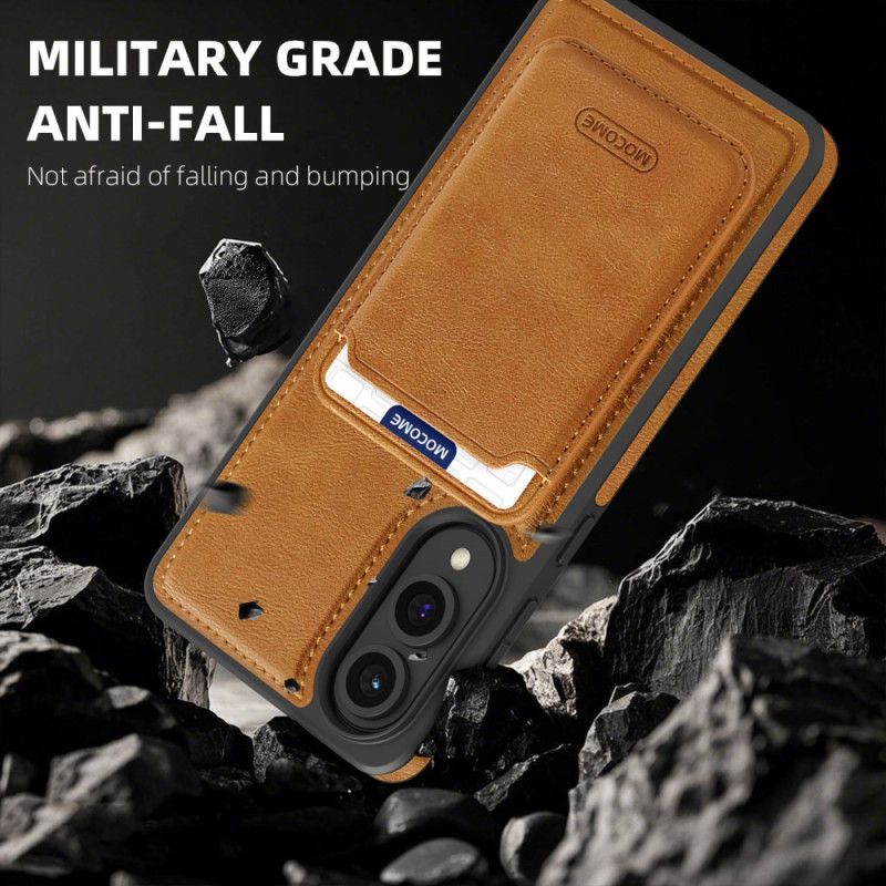 Hülle Samsung Galaxy S25 5g Edge Magnetisches Design Mit Abnehmbarem Kartenhalter