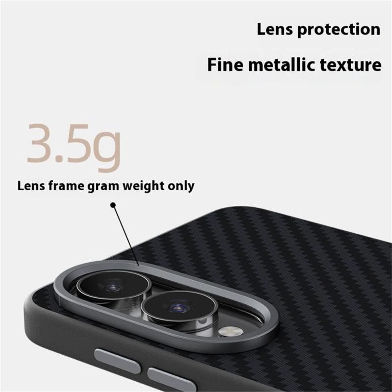Hülle Samsung Galaxy S25 5g Edge Magsafe-kompatibles Carbonfaser-abeel