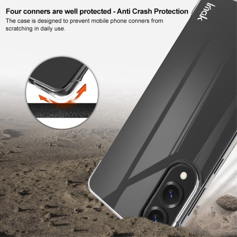 Hülle Samsung Galaxy S25 5g Edge Verstärktes Transparentes Imak