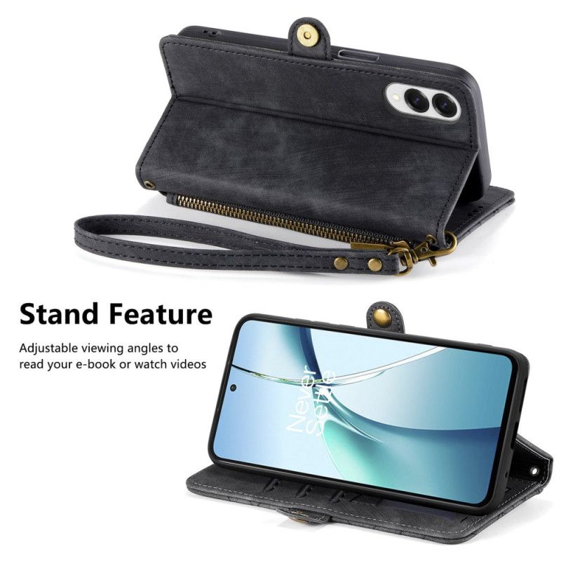 Lederhüllen Für Samsung Galaxy S25 5g Edge Geometrisches Muster Und Lanyard