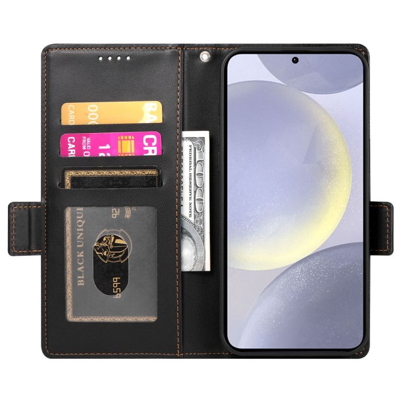 Lederhüllen Für Samsung Galaxy S25 5g Edge Vielseitiges Design