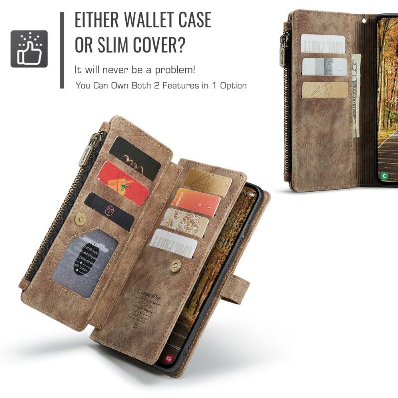 Lederhüllen Samsung Galaxy S25 5g Edge Caseme Geldbörse