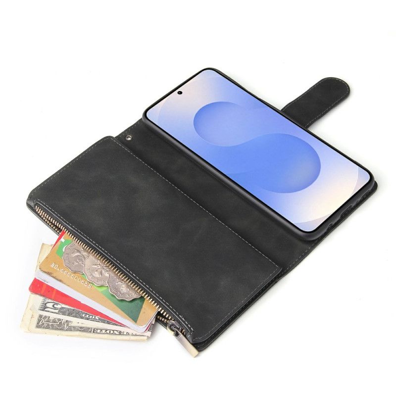 Lederhüllen Samsung Galaxy S25 5g Edge Geldbörse In Wildlederoptik