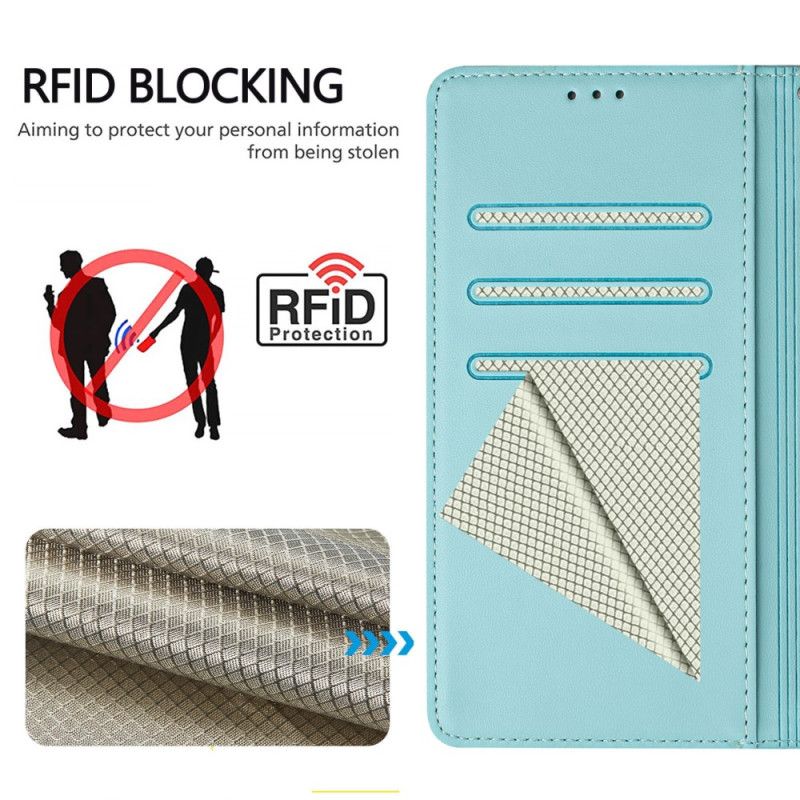 Lederhüllen Samsung Galaxy S25 5g Edge Handyhülle Rfid-schutz