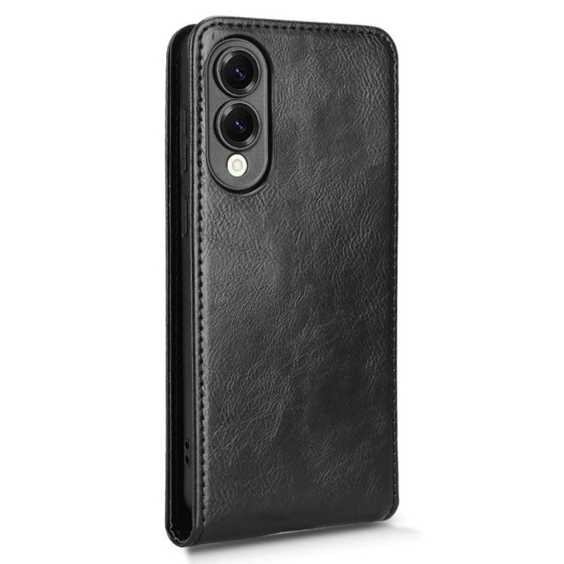 Lederhüllen Samsung Galaxy S25 5g Edge Handyhülle Vertikales Design