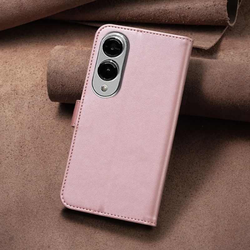 Lederhüllen Samsung Galaxy S25 5g Edge Kleeblattmuster