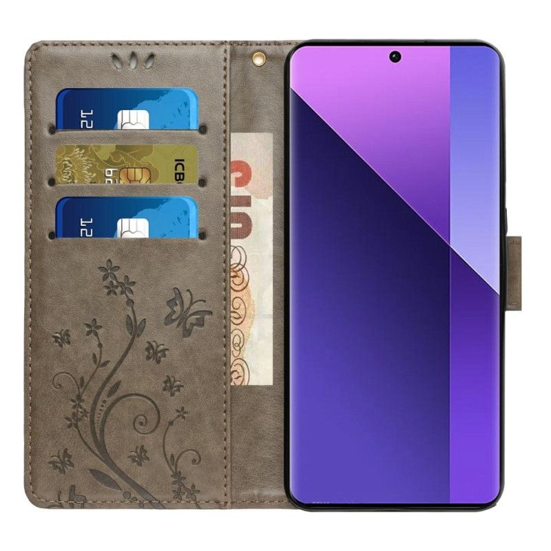 Lederhüllen Samsung Galaxy S25 5g Edge Kleine Blümchen