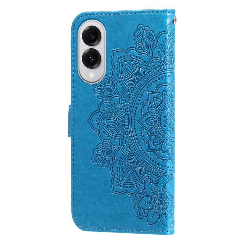 Lederhüllen Samsung Galaxy S25 5g Edge Mandala-print