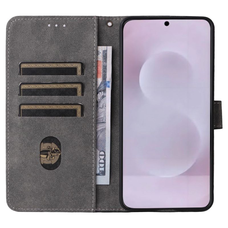 Lederhüllen Samsung Galaxy S25 5g Edge Rfid-schutz Mit Riemen