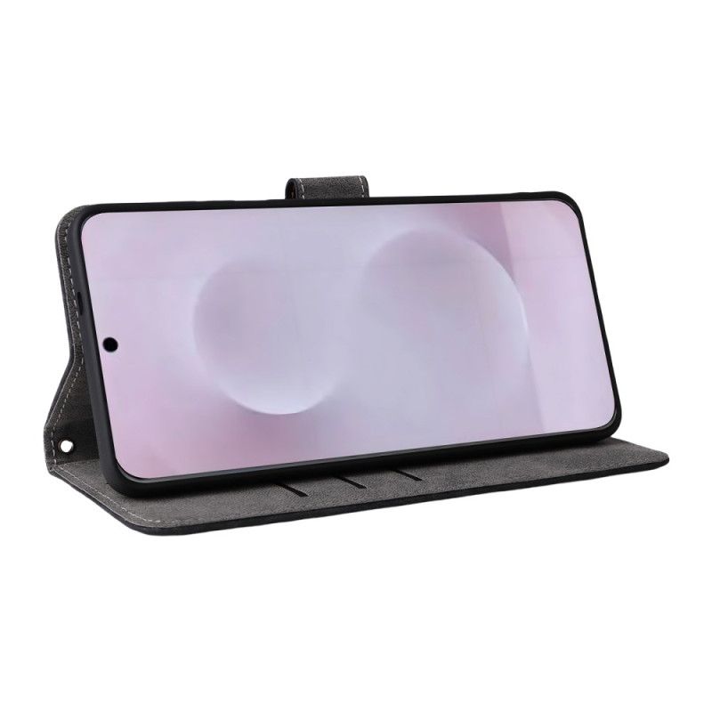 Lederhüllen Samsung Galaxy S25 5g Edge Rfid-schutz Mit Riemen