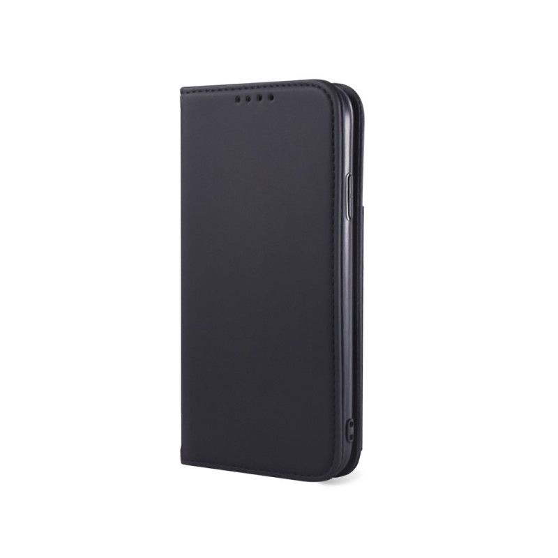 Flip Case iPhone XR Schwarz Stützkartenhalter