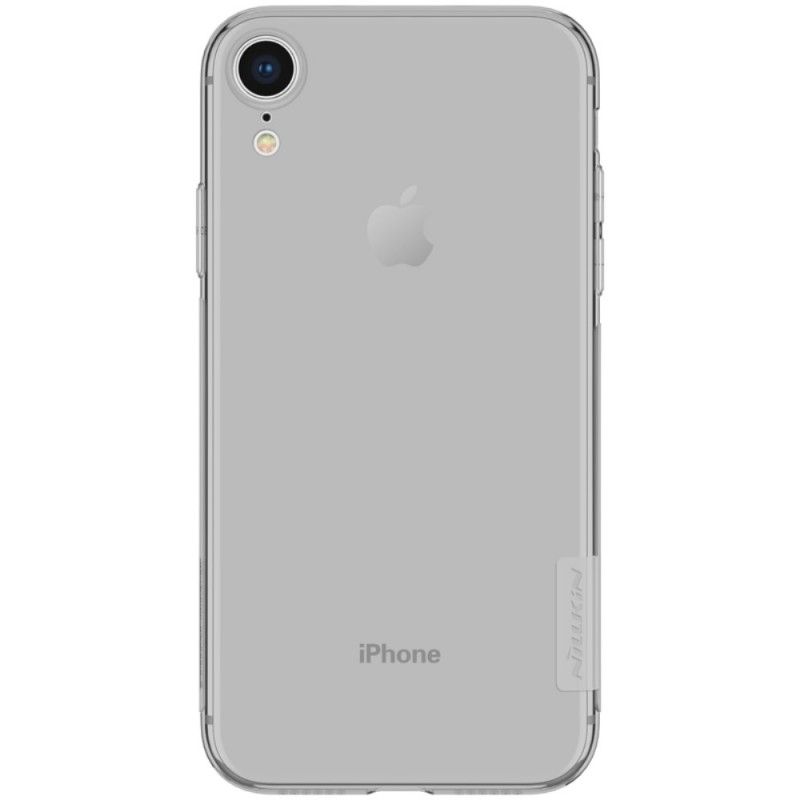 Hülle Für iPhone XR Grau Transparenter Nillkin