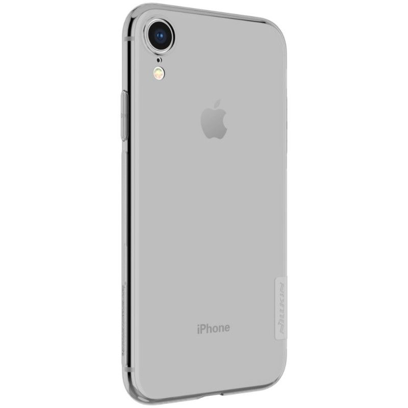 Hülle Für iPhone XR Grau Transparenter Nillkin