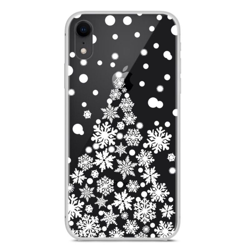 Hülle Für iPhone XR Schneeflockenbaum
