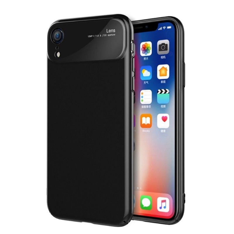 Hülle Für iPhone XR Schwarz Premium-Materialien
