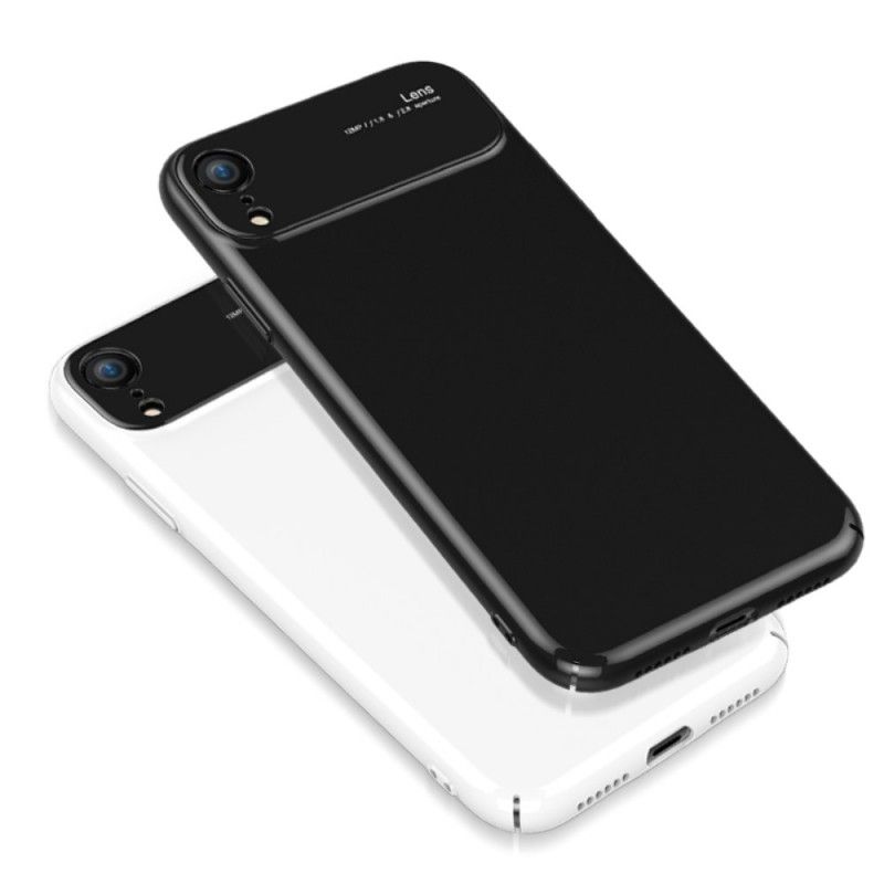 Hülle Für iPhone XR Schwarz Premium-Materialien