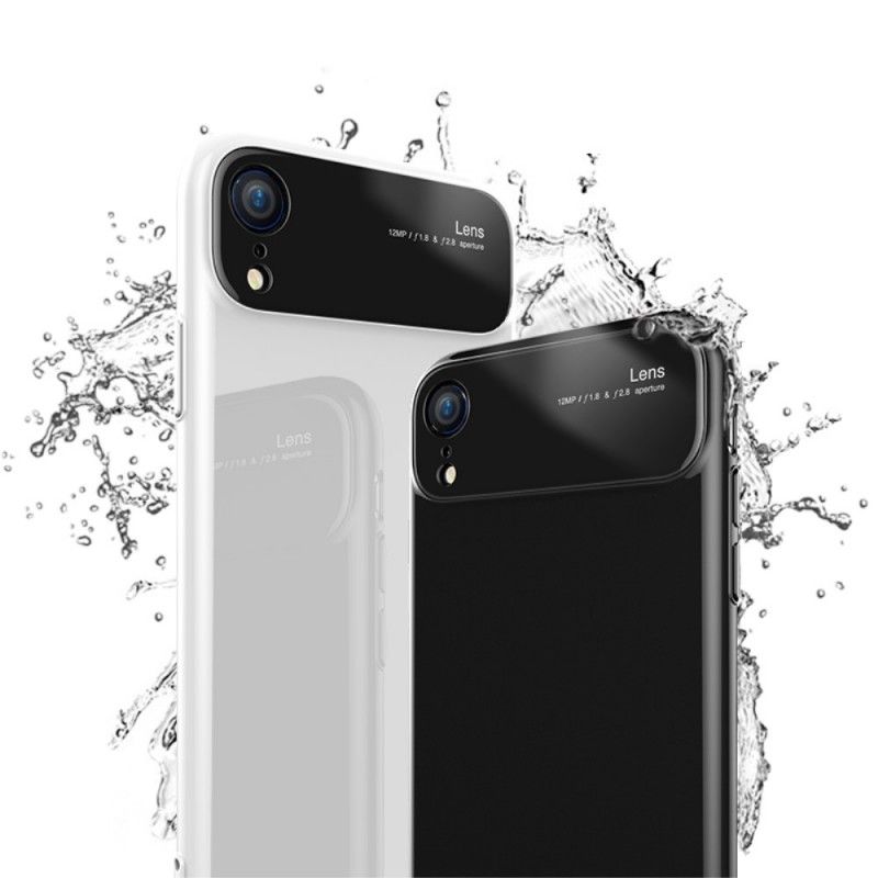 Hülle Für iPhone XR Schwarz Premium-Materialien
