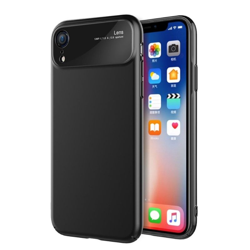 Hülle Für iPhone XR Schwarz Premium-Materialien