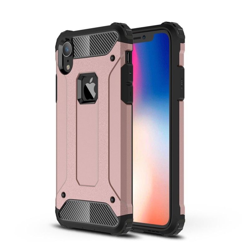 Hülle Für iPhone XR Schwarz Überlebender