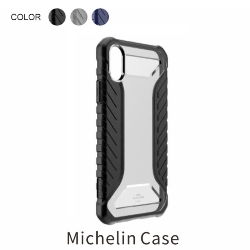 Hülle iPhone XR Grau Michelin Baseus