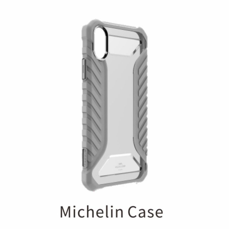 Hülle iPhone XR Grau Michelin Baseus