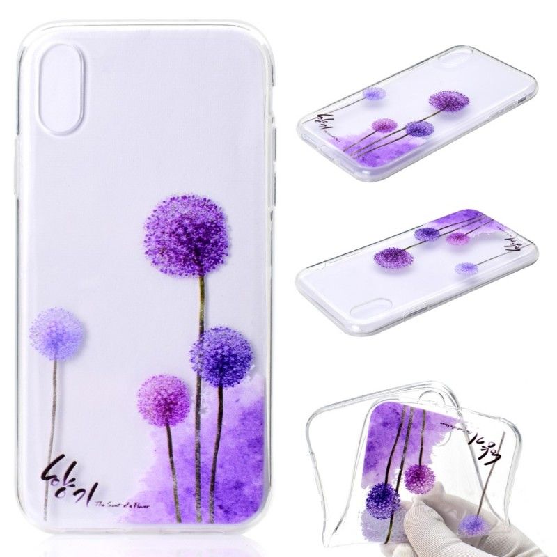 Hülle iPhone XR Handyhülle Löwenzahn