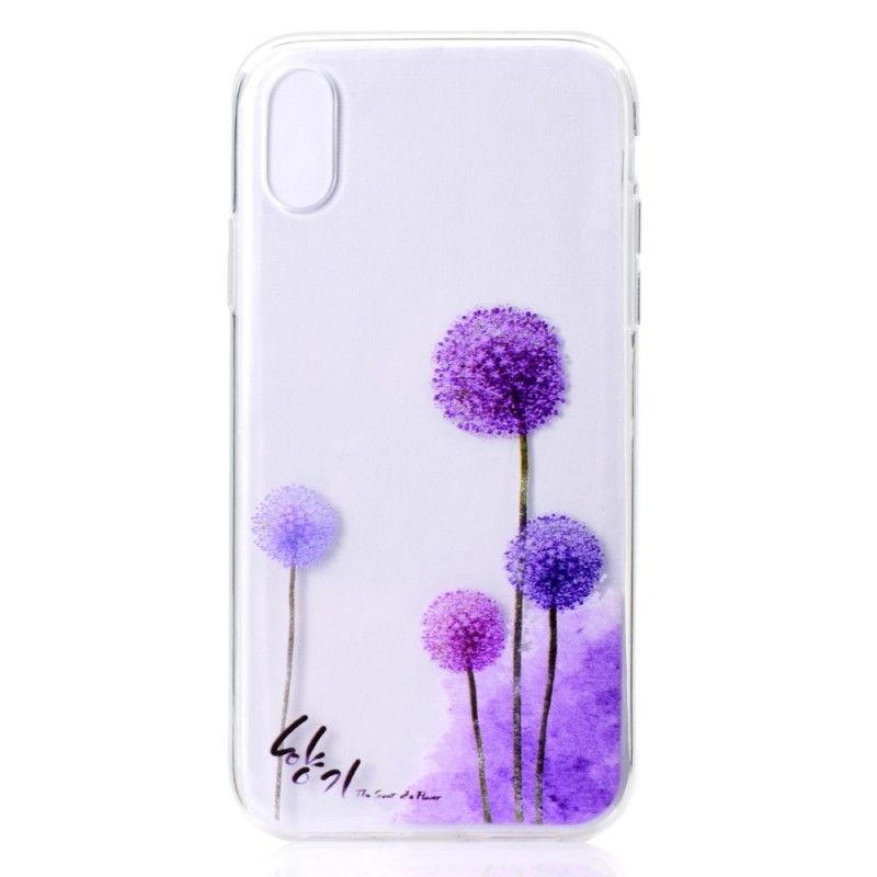 Hülle iPhone XR Handyhülle Löwenzahn