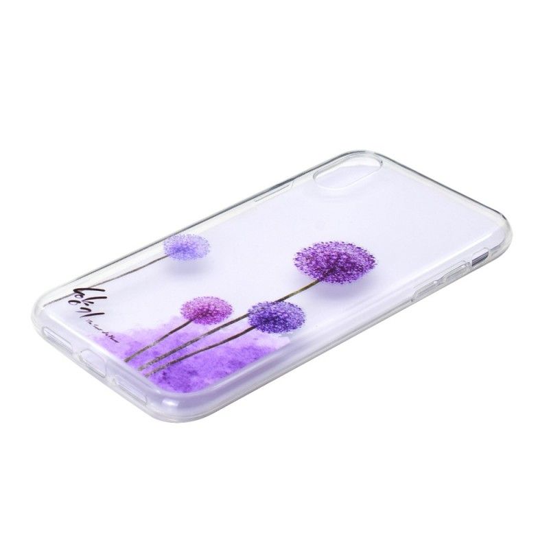 Hülle iPhone XR Handyhülle Löwenzahn