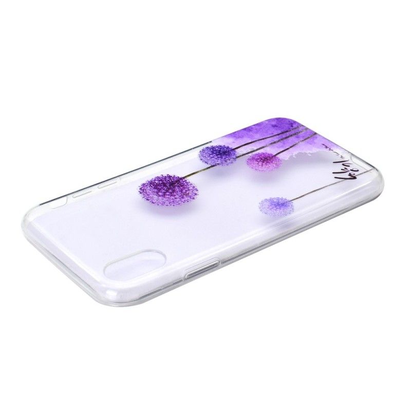 Hülle iPhone XR Handyhülle Löwenzahn
