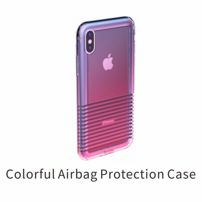 Hülle iPhone XR Magenta Max Baseus Bunte Airbags