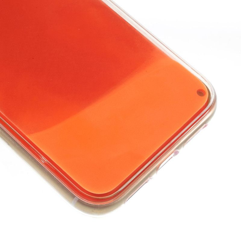 Hülle iPhone XR Rot Handyhülle Leuchtend
