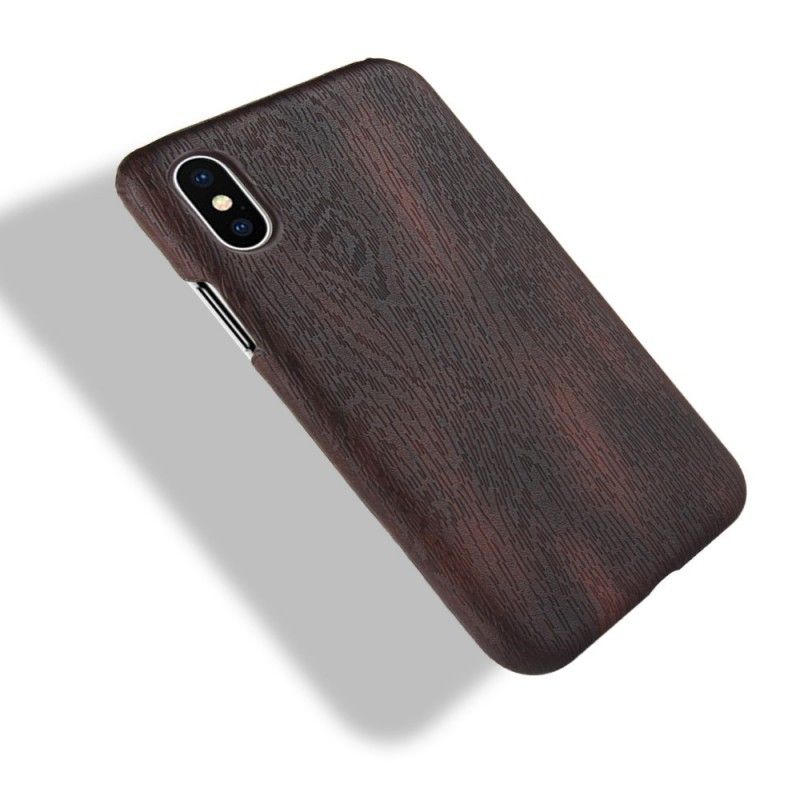 Hülle iPhone XR Schwarz Elementreihe Aus Holz