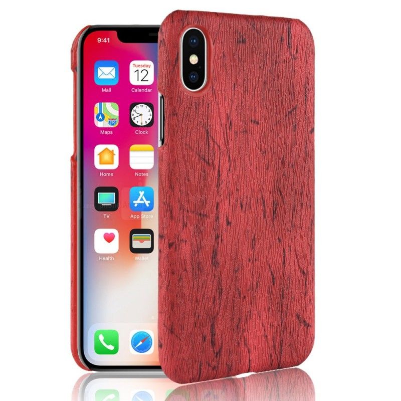 Hülle iPhone XR Schwarz Elementreihe Aus Holz