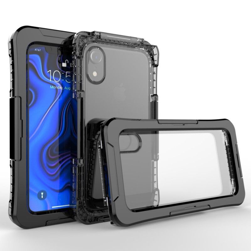 Hülle iPhone XR Schwarz Wasserdicht 6M