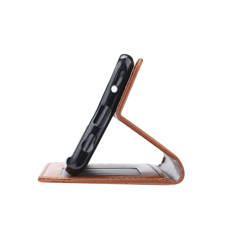 Flip Case Huawei Mate 30 Pro Schwarz Kartenhalter Aus Kunstleder
