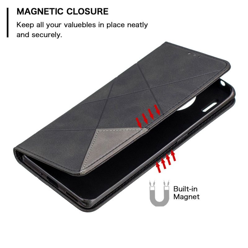 Flip Case Huawei Mate 30 Pro Schwarz Maximaler Künstlerstil