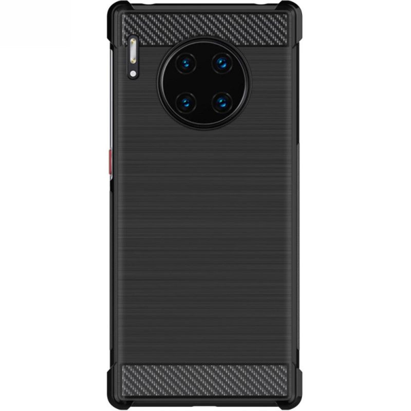 Hülle Huawei Mate 30 Pro Handyhülle Gebürstete Kohlefaser Der Imak Vega-Serie