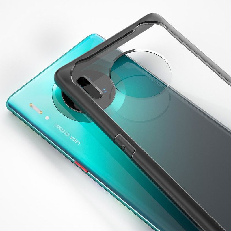 Hülle Huawei Mate 30 Pro Schwarz Abgeschrägter Kantenhybrid