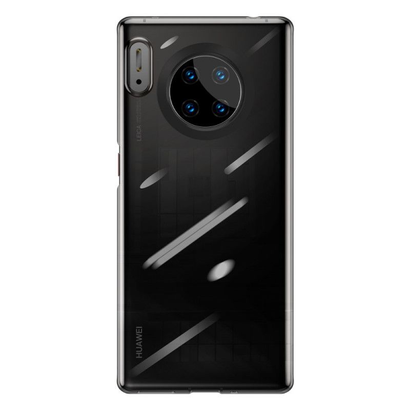 Hülle Huawei Mate 30 Pro Schwarz Baseus Clear-Serie